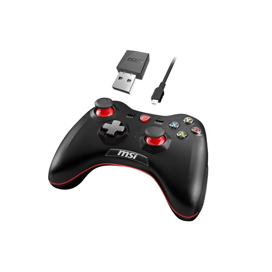 GamePad MSI Force GC20 - USB Gaming Pad Force GC20 MSI - Game Pad MSI GC20