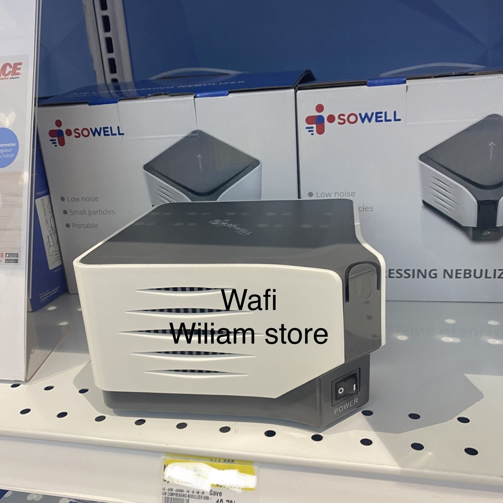 Krisbow sowell air Compressor Nebulizer Alat Bantu Pernafasan Srn-813