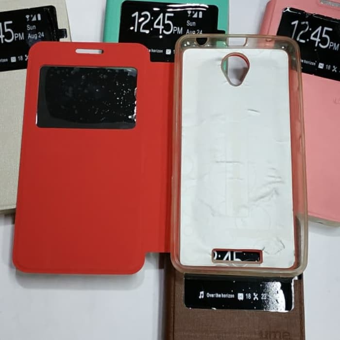 LENOVO A5000 sarung flip cover ume / sarung model buku MANTUL