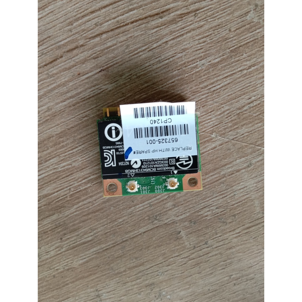 Wifi card Laptop HP Compaq CQ43 bekas