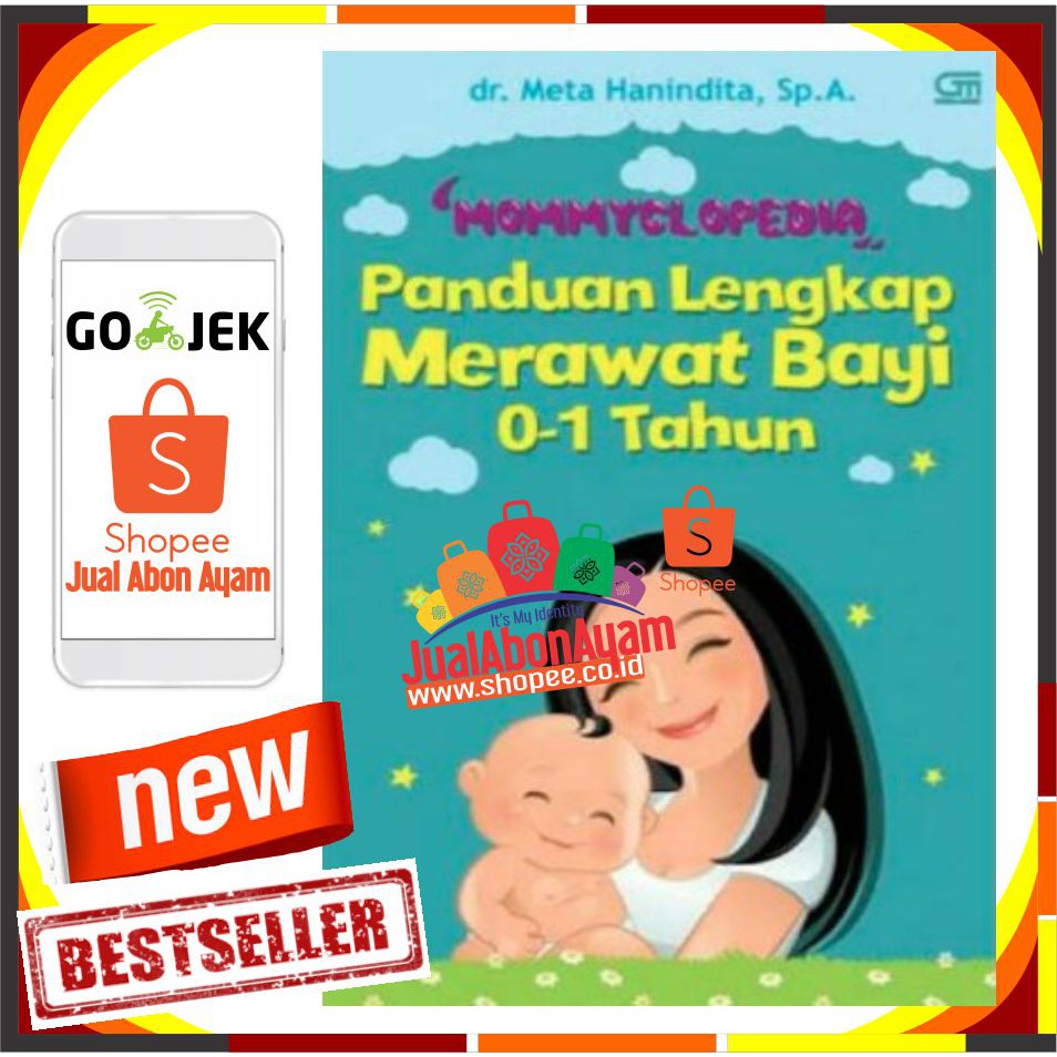 Mommyclopedia Dr Meta Panduan Lengkap Merawat Bayi (0-1 ) Buku Mpasi Dr Meta