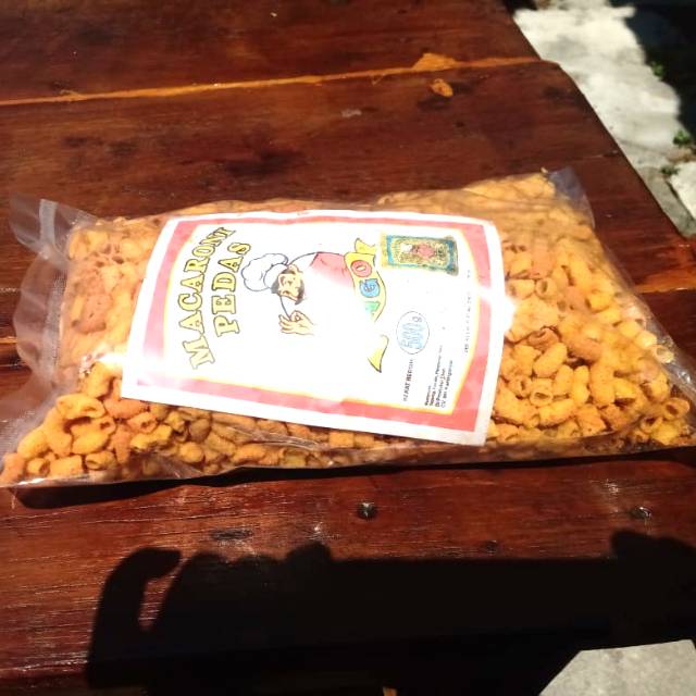 

MACARONI ENAK RASA GURIH / BALADO / PEDAS 500 gram