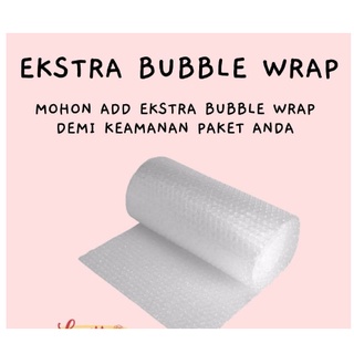 Ekstra Bubble Wrap Lazetta | Tambahan Bubble Wrap