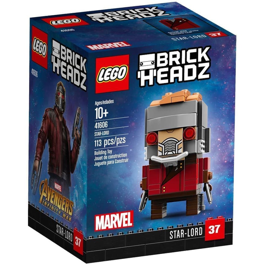 LEGO Brickheadz # 41606 Star-Lord Avenger Infinity War Guardian