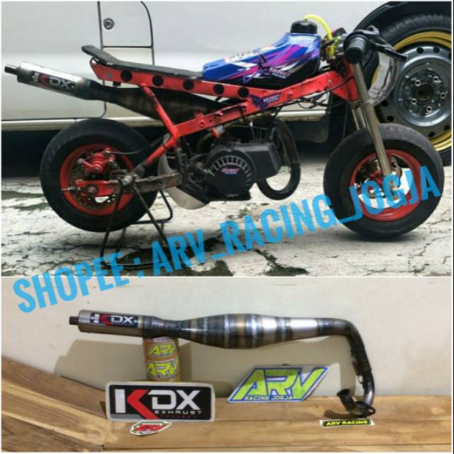 Knalpot kdx mini GP GPR Lenka miniGP 100% original jogja