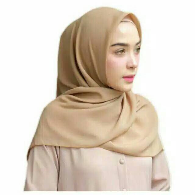 HIJAB BELLA SQUARE || jilbab segi empat || Kerudung Double Hycon