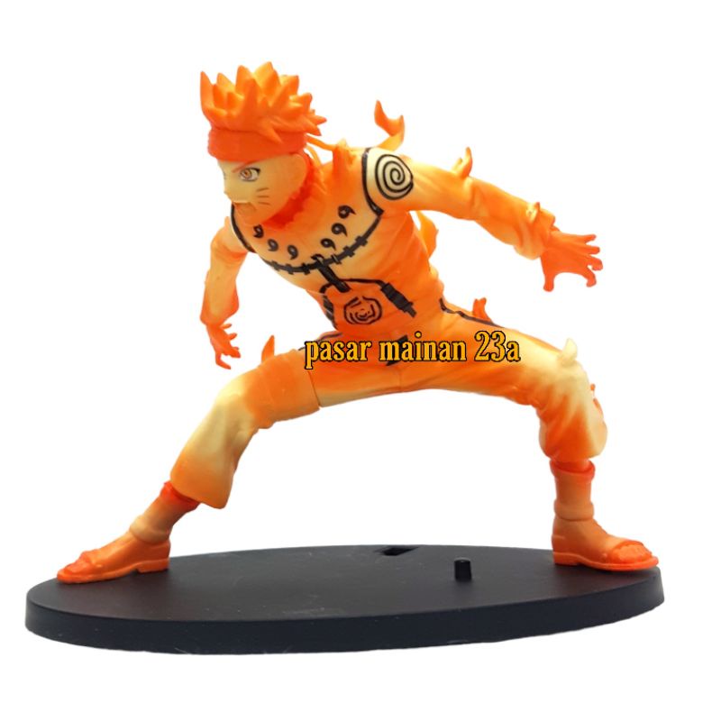 Figure Uzumaki Naruto Vibration Stars Miniatur pajangan hiasan topper