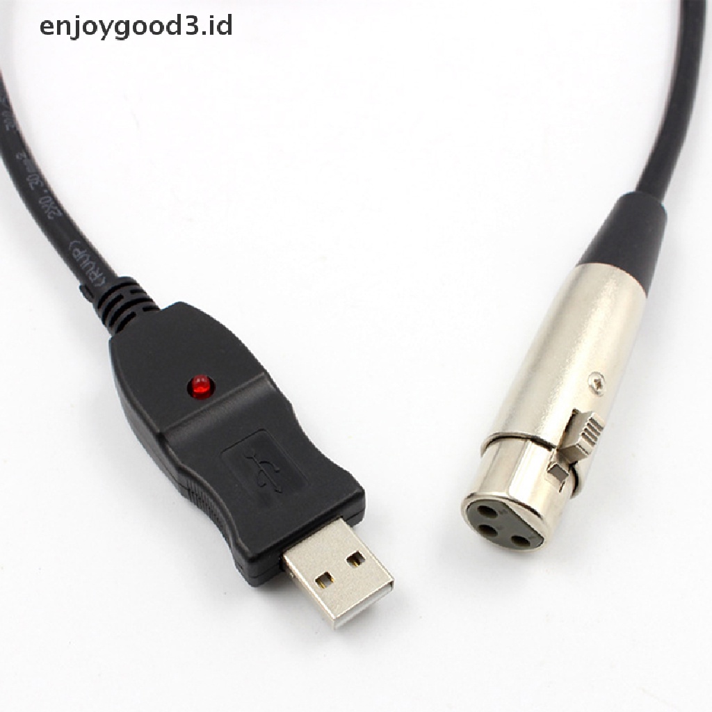 Adapter Xlr Female To Usb Male Panjang 10ft Untuk Mikrofon