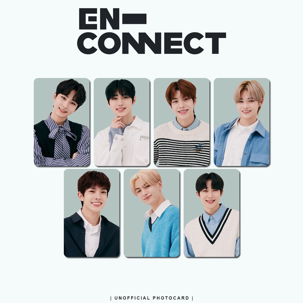 UNOFFICIAL PHOTOCARD ENHYPEN EN CONNECT COMPANION