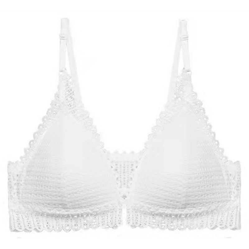 [ LINGERIE MASTER ] - (B-38) High Premium Quality BRA BH Push Up Tanpa Kawat Pakaian Dalam Wanita Nyaman-B-38 Putih