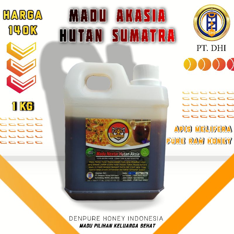 

Madu Den Pure Honey [ 1 Kg ] - Madu Nextar Hutan Akasia Sumatra