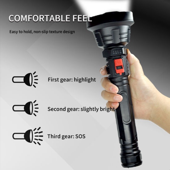 SENTER LED USB CHARGE FLASHLIGHT/ SENTER LED CHARGEABLE / SENTER CAS LED