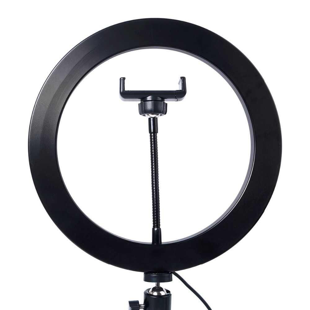 Lacyfans Halo Ring Light LED 120 LED 10 Inch Holder+Mini Tripod RL-128 / Lampu Cincin LED ( Al-Yusi )