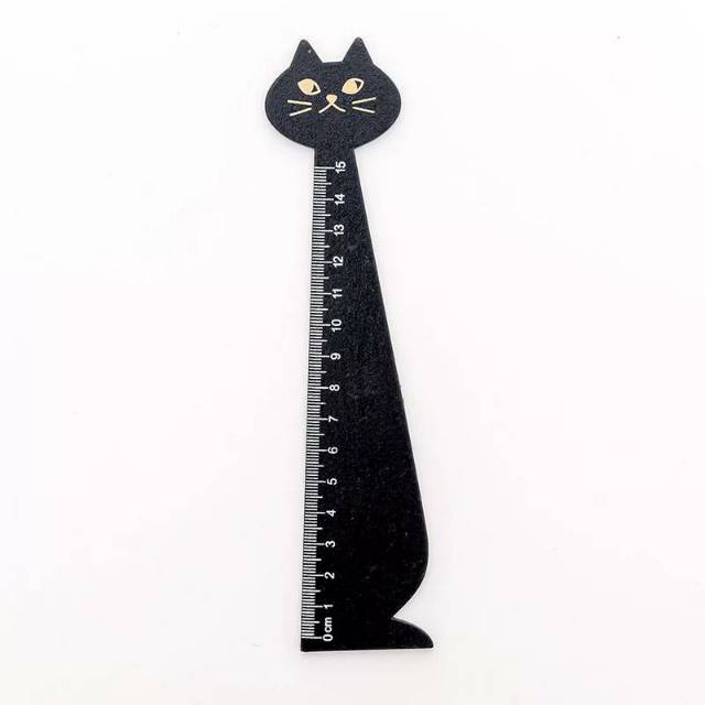 penggaris motif kucing / ruler