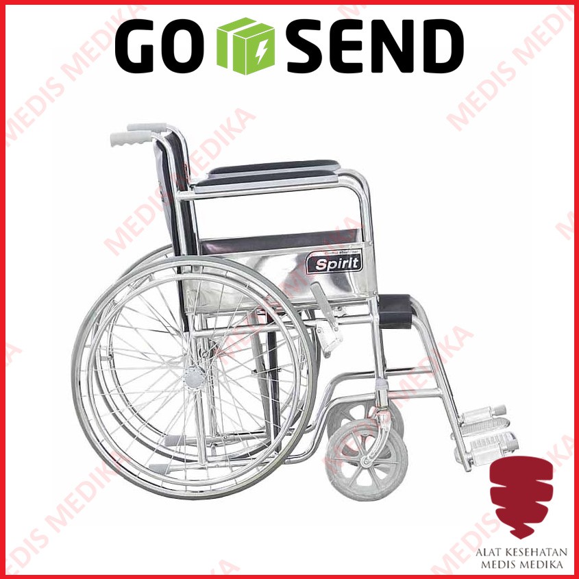 GOJEK ONLY Kursi Roda Spirit Onemed FS809 Standar Wheel Chair FS 809