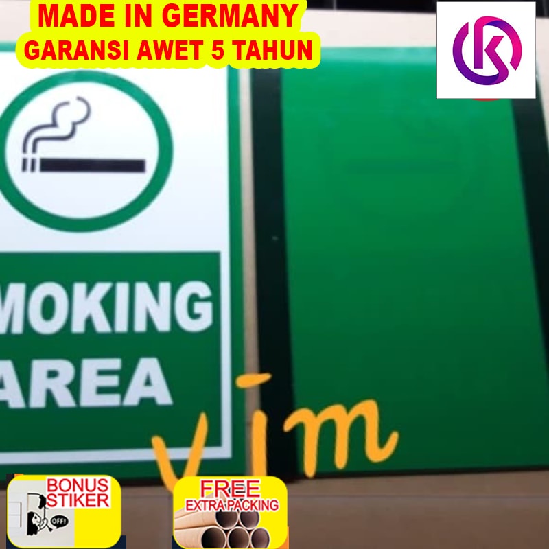 

Terlaris Acrylic Papan (SMOKING AREA)