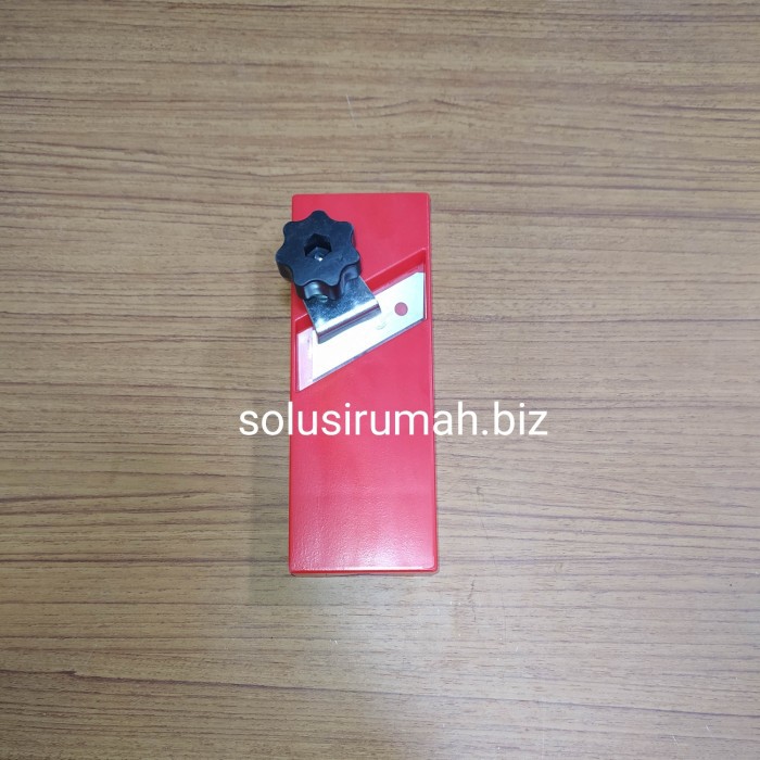 PEMOTONG SUDUT PERAPI MERAH TACO PVC SHEET EDGE BANDING TRIMMER TRIMER