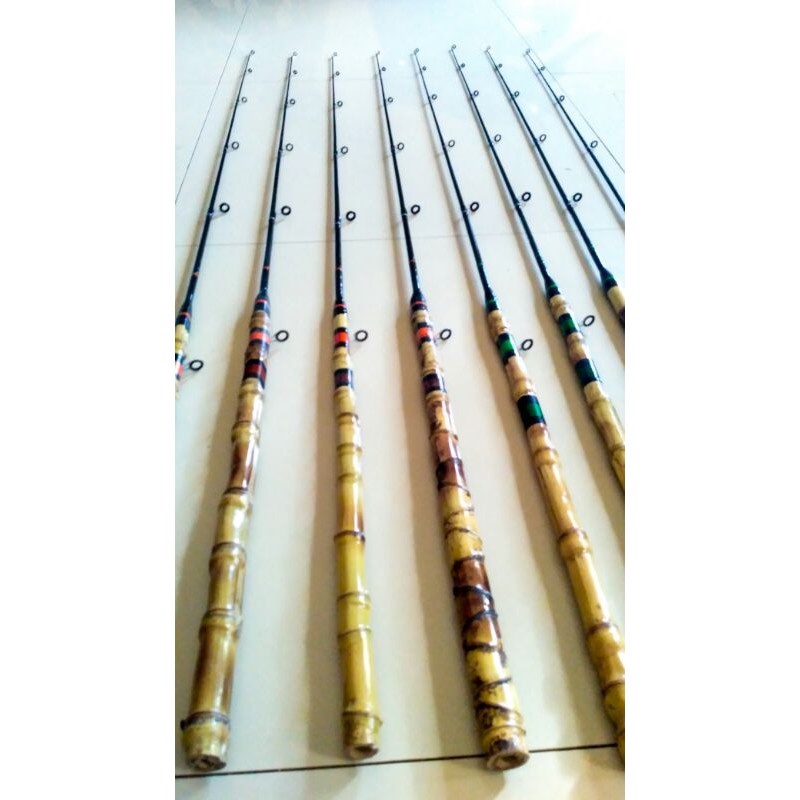 Joran Galatama fiber solid bambu cendani Murah kuat 10kg