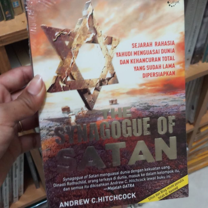 BUKU NOVEL & SASTRA THE SYNAGOGUE OF SATAN BUKU ORIGINAL