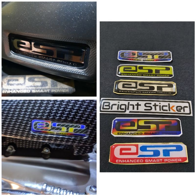 STICKER EMBLEM ESP TIMBUL 3D