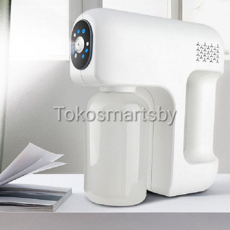 Nano Spray Q8S Uv Sterilizer Gun Desinfektan / Mesin Fogging Wireless