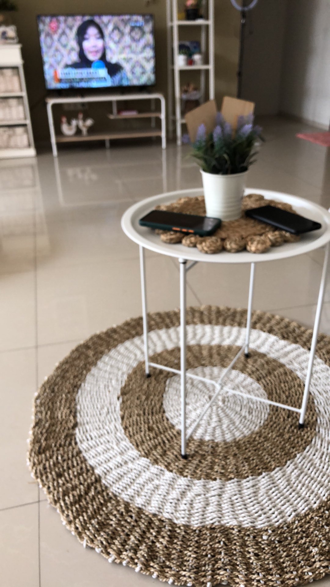 Placemat Matahari Seagrass D35 Cm Natural