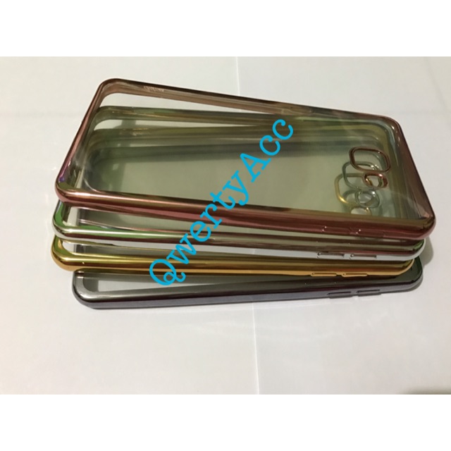 Soft Case List Chrome Samsung Galaxy A9 Pro