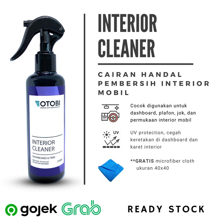 Pembersih Interior Cleaner Dashboard Jok Plafon Mobil Otobi UV Protect