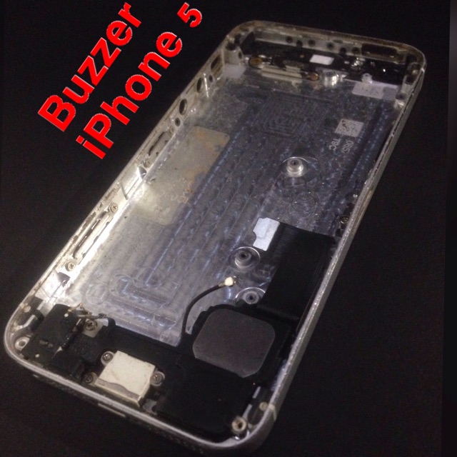 Buzzer iphone 5 bekas second copotan buat kanibalan sparepart bonus housing minus