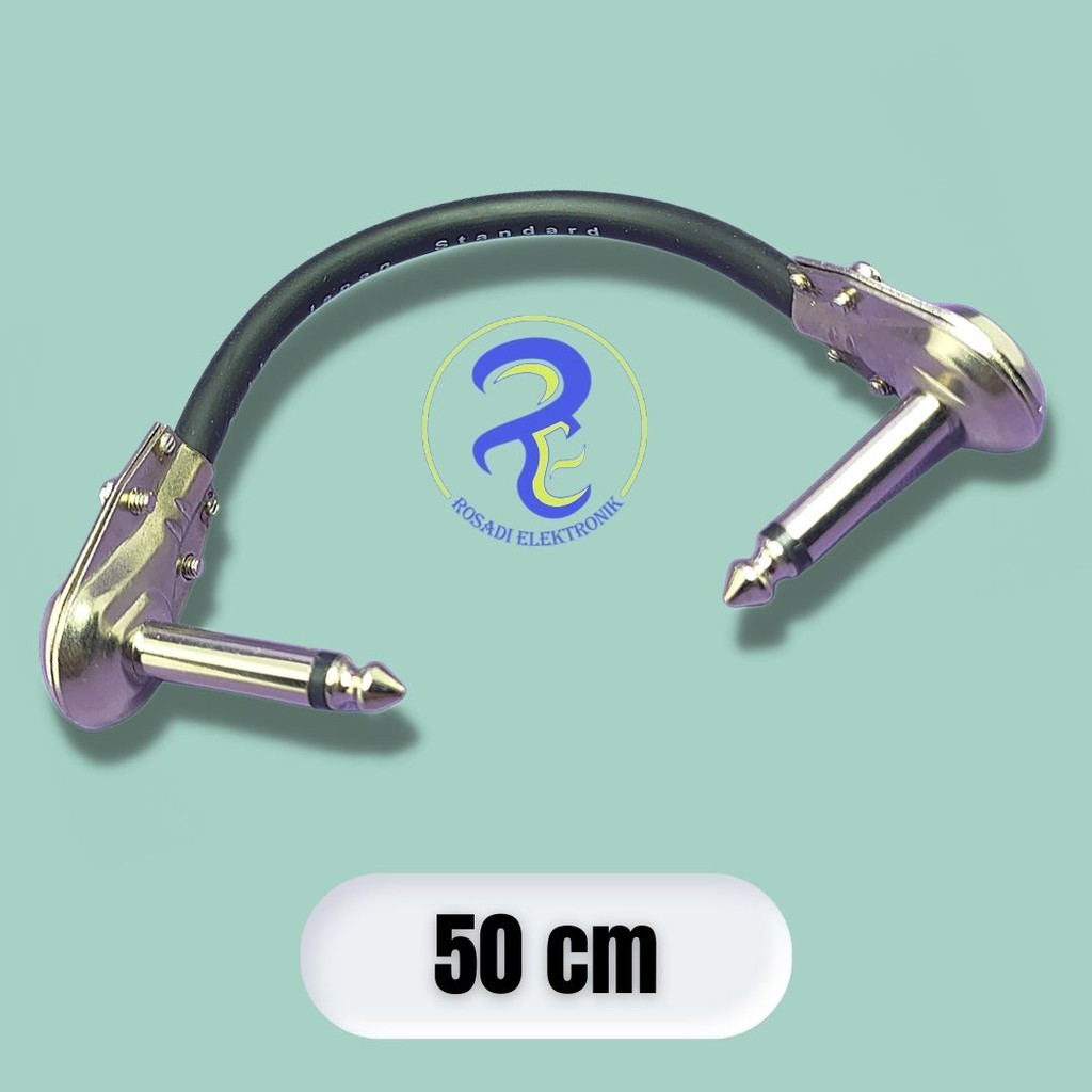 KABEL JACK JUMPER EFEK GITAR 50 CM