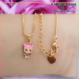 Kalung xuping kalung anak LOL H130 lapis emas gold | Shopee Indonesia