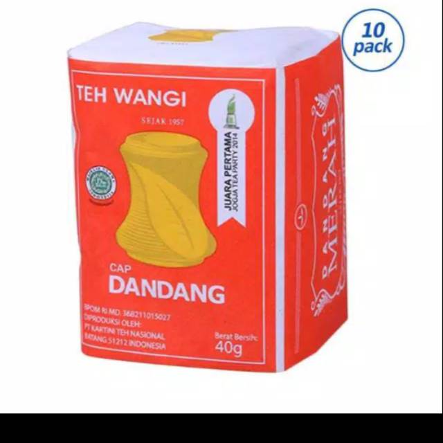 

Teh dandang merah 40gr x10 / 80gr x 5