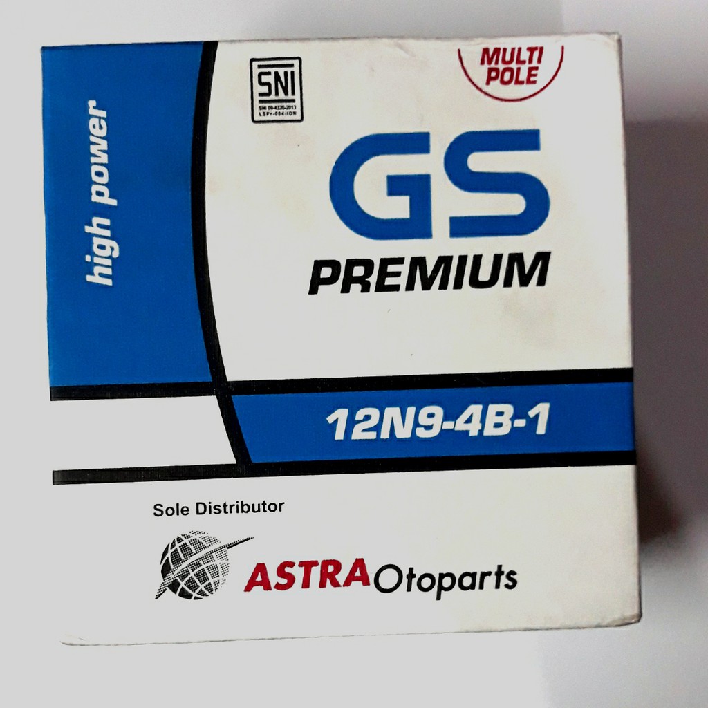 AKI THUNDER 125. GS 12N9-4B-1  YUASA YB7-BA