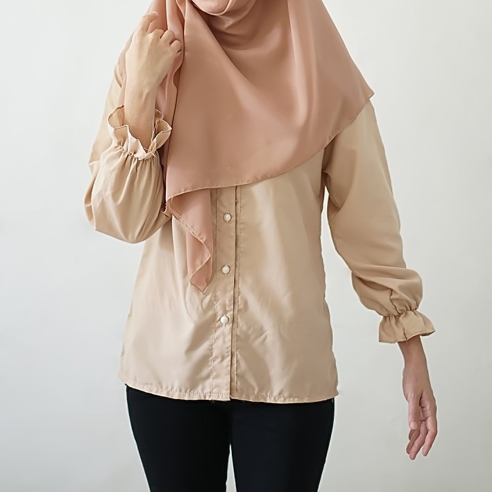 Blouse atasan wanita. Atasan wanita muslim muslimah. Baju wanita muslim