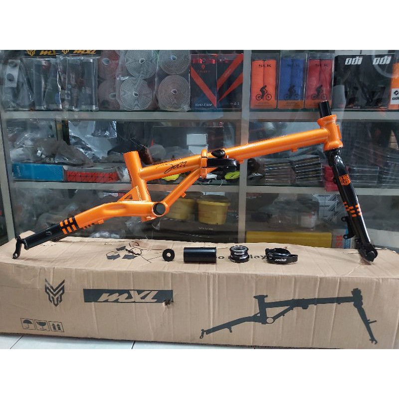 Frame MXL Jazz Disc Brake 16 Plus 349 Orange-Black
