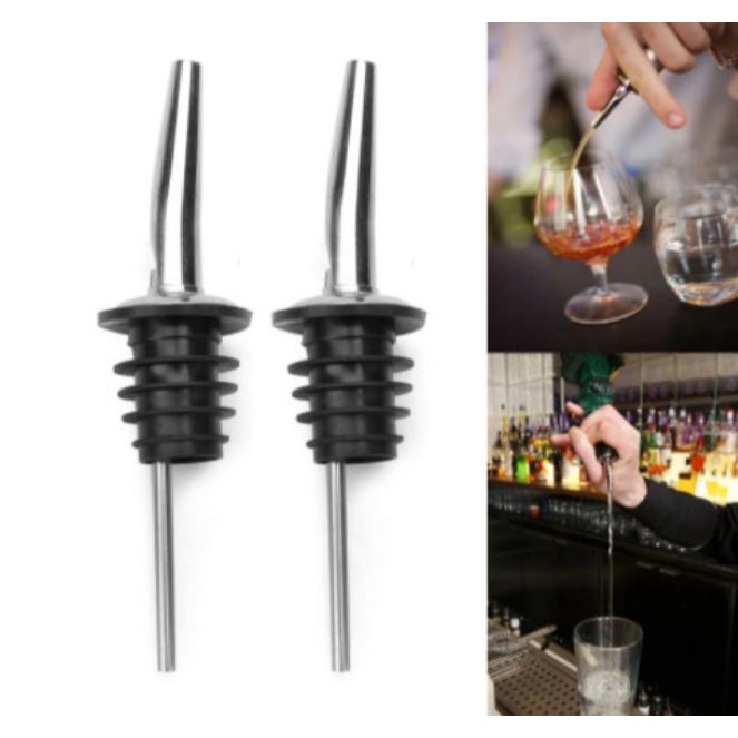 Bottle Pourer Stainless New Tutup Botol Dispenser Kecap Oil Cuka