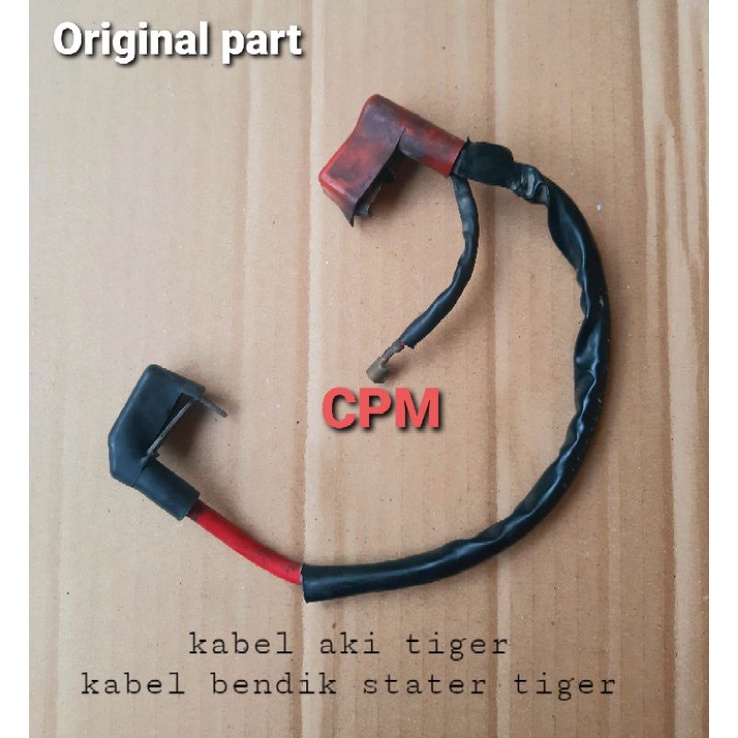 Kabel aki kabel bendik stater tiger revo original part motor PNP tiger 1993-2006