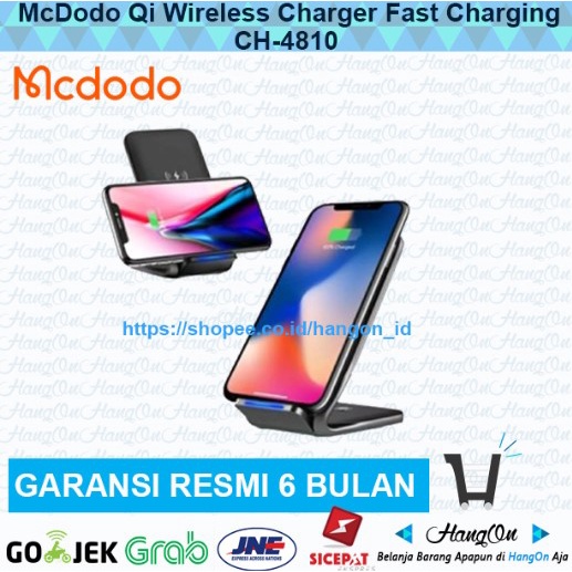 McDodo Qi Wireless Charger Fast Charging iPhone X 8 S9 Note 8 CH-4810