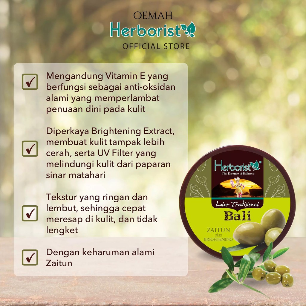 Herborist Lulur Bali Tradisional 100gr / 200gr | Herboris Lulur Bali-Lulur - ZAITUN