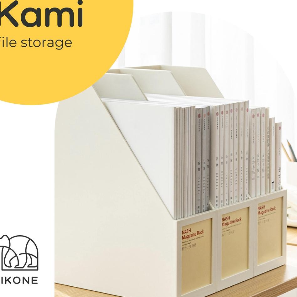 

⸨HuZ♞⸩ ⭐️ 【IKONE】KAMI File Storage Box File Organizer Box Magazine File Tempat Penyimpanan Dokumen Tempat Berkas Kotak Penyimpanan File Folder Desktop Storage Box File Holder Tempat Majalah Bindex //Terhitz
