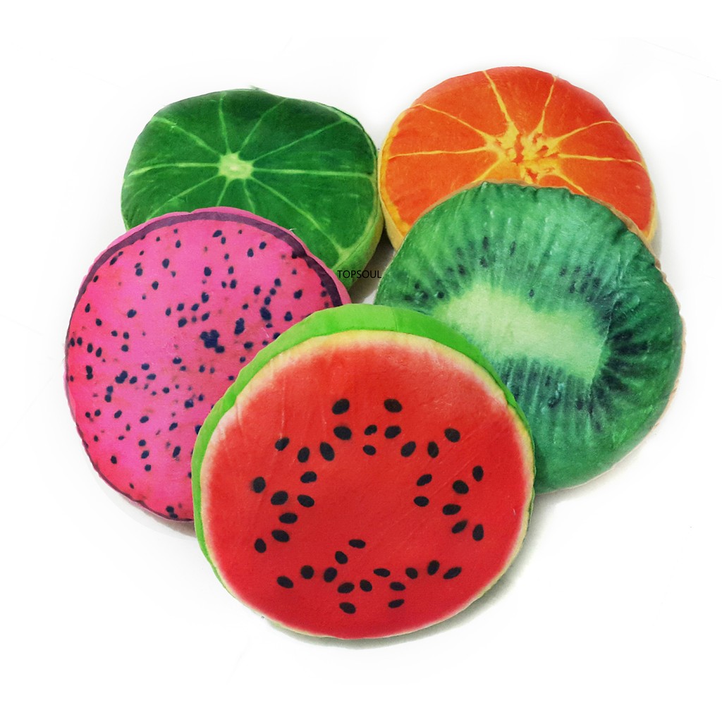Bantal Buah Lucu Unik Boneka Dekorasi Motif Buah Segar Fruit Bantal Buah Lucu Unik Boneka Dekorasi Motif Buah Segar Fruit