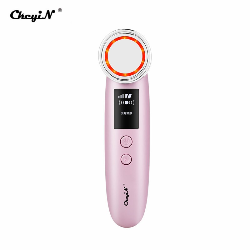 

CkeyiN Alat Pijat Pembersih Wajah Model EMS Photon
