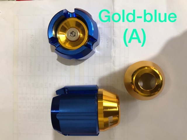 JALU AS TWOTONE FULL CNC BLUE GOLD