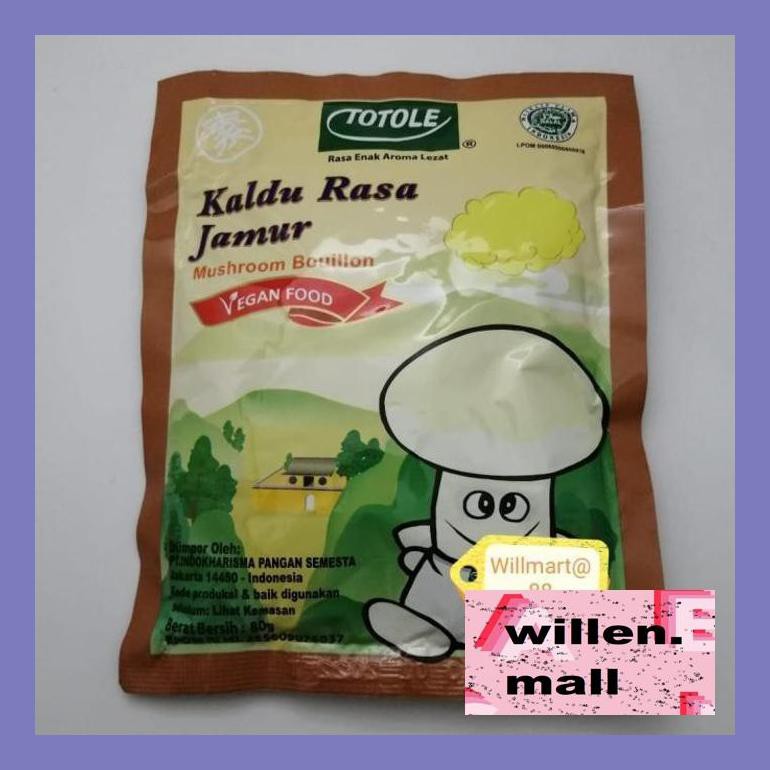 

Wil4Sbu Kaldu Rasa Jamur Totole 80 Gram Bud0Elw