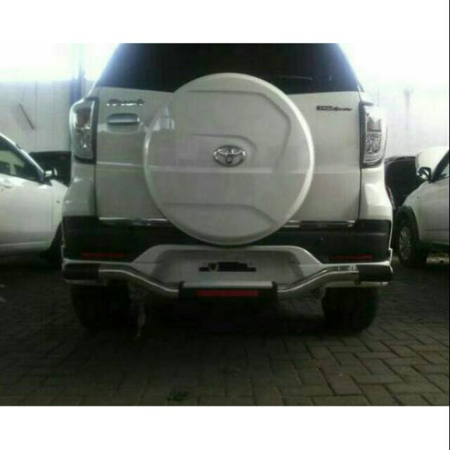 Tanduk belakang rush bemper belakang rush pengaman belakang rush