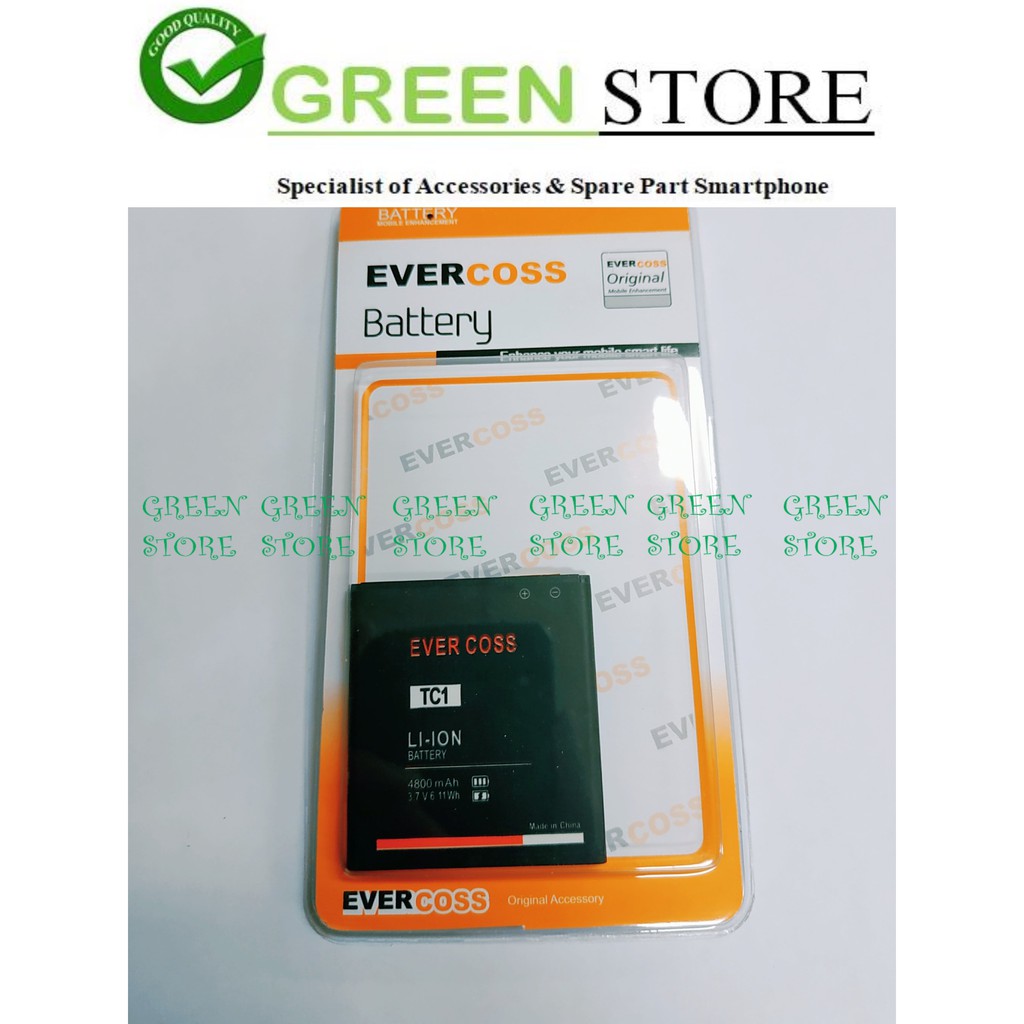 Baterai Evercoss TC1  Double Power | Batre, Evercross, Cross