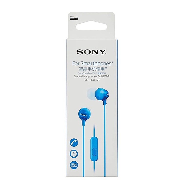 Earphone Sony MDR-EX15AP with Microphone