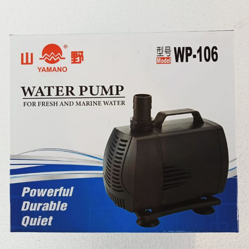 mesin pompa water pump YAMANO WP 106 submersible ph aquarium kolam  4000 sd 5000 Lph hidroponik