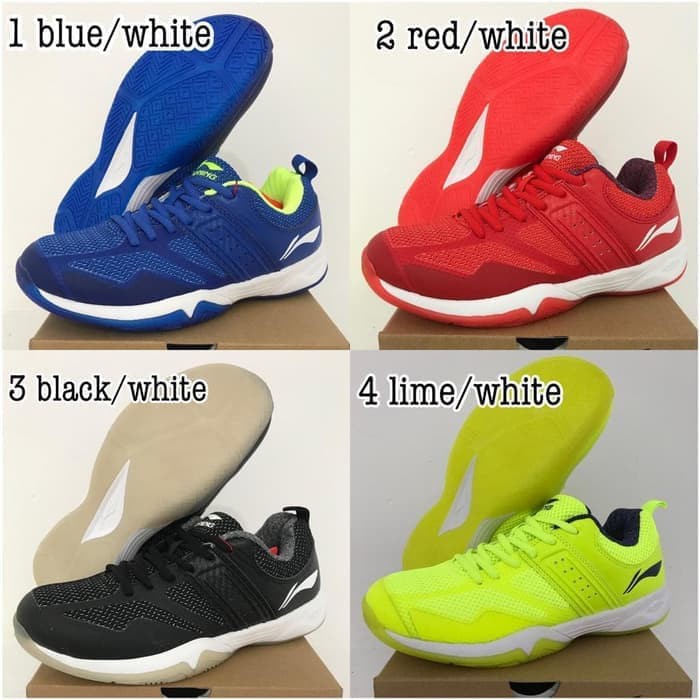 SEPATU LINING CLOUD ACE SEPATU BADMINTON ORIGINAL - Hitam- 40