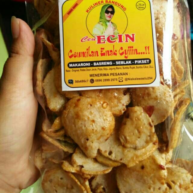 Basreng Asam manis 250 gr